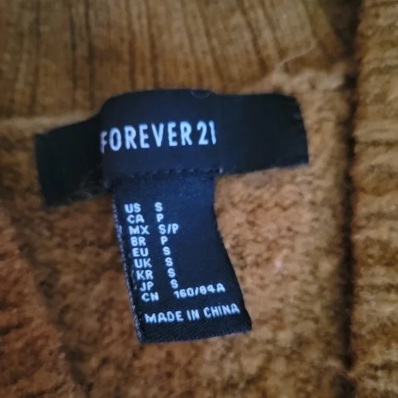 Forever 21 Brown Cardigan - Picture 2 of 2